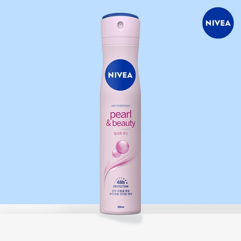 니베아 펄 앤 뷰티 데오드란트 200ml 스프레이타입, 2개
