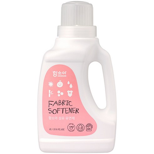 함소아 고농축 유아섬유유연제 시그니처향, 1L, 1개