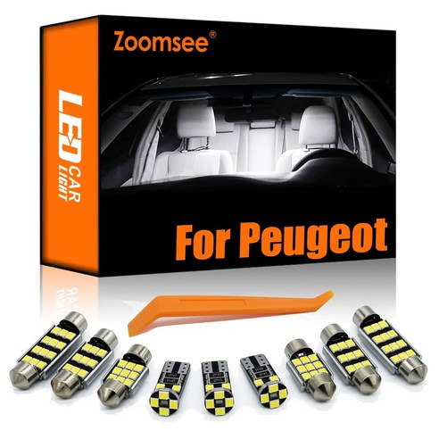 Zoomsee Canbus 푸조 108 206 207 208 301 307 308 406 407 508 807 2008 3008 4007 4008 5008 인테리, 58.purple - 4008 (12-17) 8PCS