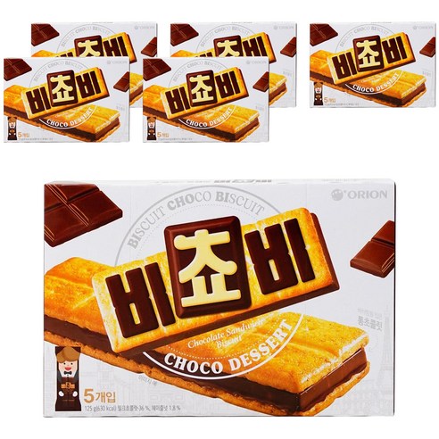 오리온 비쵸비 125g x8개, 8개