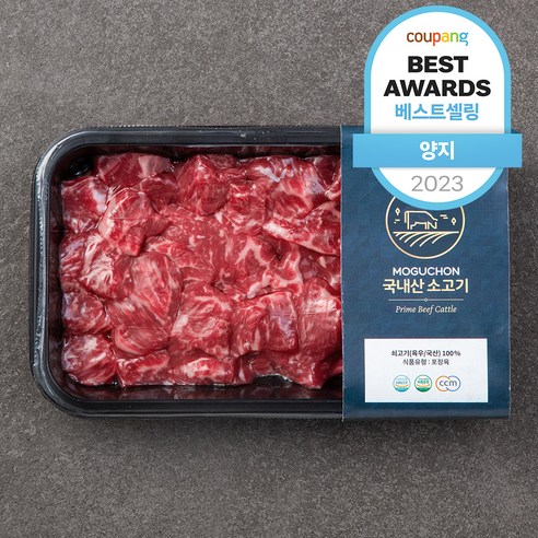 목우촌 국내산 소고기 양지 세절 국거리용 (냉장), 300g, 1개