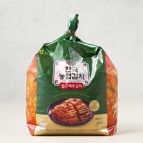 한국농협김치 썰은 배추김치, 1.8kg, 2개