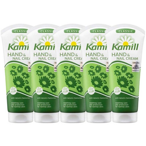 카밀 핸드 앤 네일 크림 클래식 카모마일향, 100ml, 3개