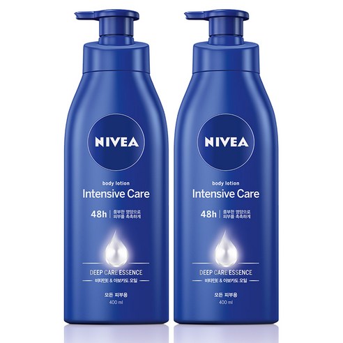 니베아 인텐시브 바디로션, 400ml, 2개