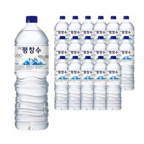 강원 평창수 생수, 2L, 148개