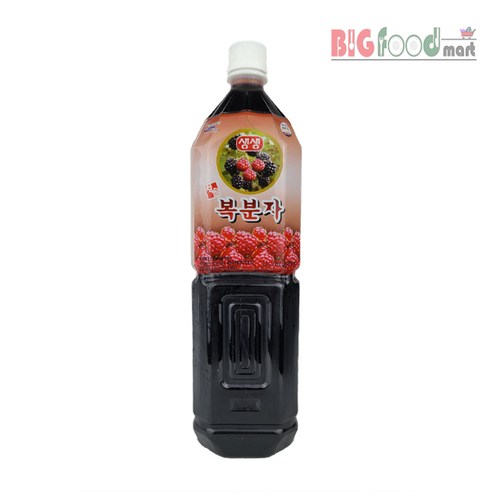 청솔 생생 복분자, 1.5L, 2개