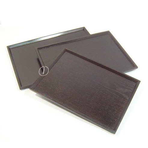 옻칠 직사각 쟁반 40x28cm 42x30cm 44x32cm 주방 옻칠 트레이 식기