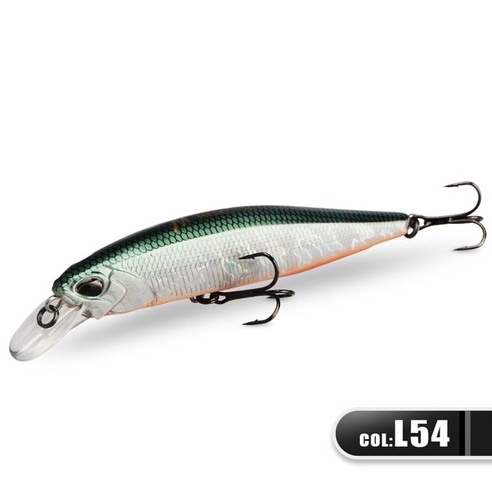 메러디스 하드 미끼 낚시는 24 색 Minnow Wobbler 품질 전문 JARKMINNOW 100F 14g Depth0.8-1.5m, 협력사, 08 JBR-100F-L54