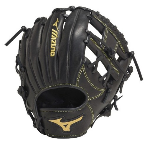 미즈노 야구 글러브 S 사이즈 우투 유소년 볼파크 Mizuno 1AJGY1750009ARBK 불략, 1개