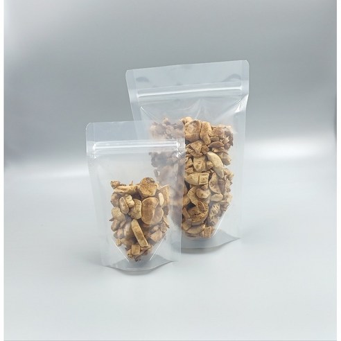 소부니 투명 스탠드 지퍼백 스탠딩 봉투 100매, 1개입, 100개, 10 x 15cm