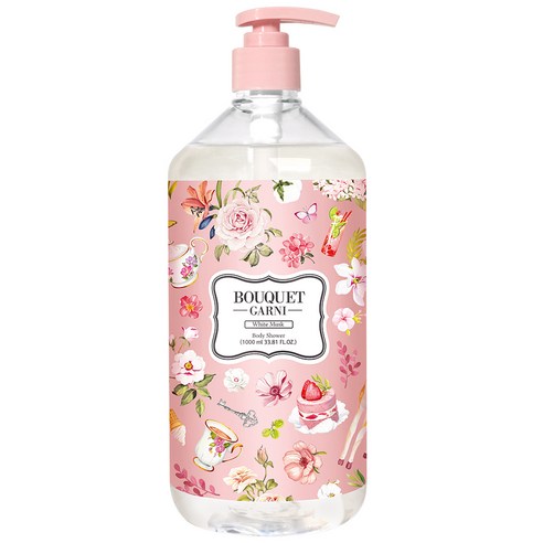 부케가르니 바디워시 화이트머스크, 1개, 1000ml