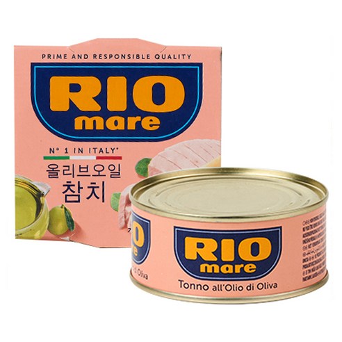 리오마레 올리브오일 참치, 800g, 3개