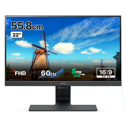 벤큐 FHD 아이케어 모니터, 55.8cm, GW2283