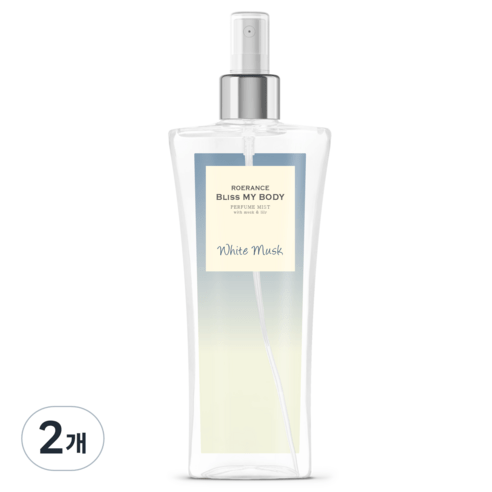 로에랑스 바디미스트 화이트머스크, 250ml, 2개