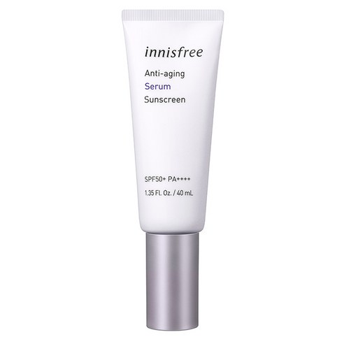 이니스프리 안티에이징 세럼 선스크린 SPF50+ PA++++, 4개, 40ml