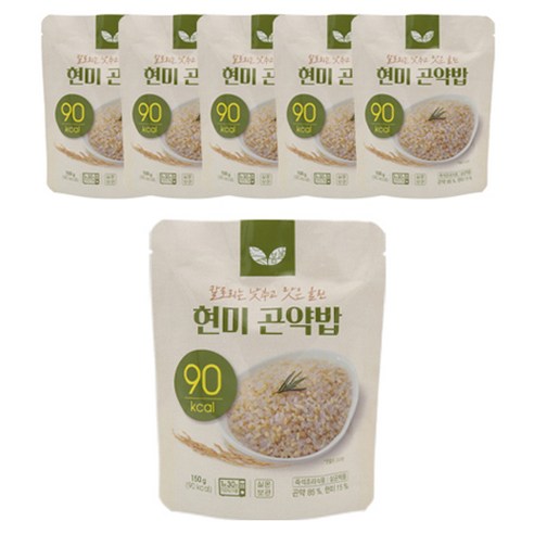 봄날 현미 즉석 곤약밥, 150g, 18개