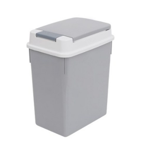 네이쳐리빙 모노블 원터치 휴지통 20L, 베이지