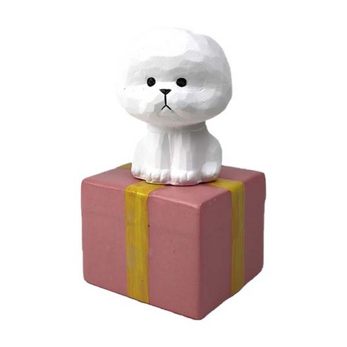 반려견 도자기 디퓨저 비숑 화이트 50ml 6 x 5.5 x 12 cm, 사케, 1개