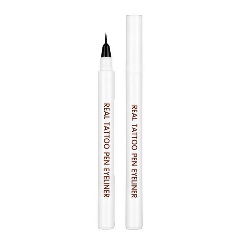 리르 리얼 타투 펜 아이라이너 0.8ml, 02 딥브라운, 1개