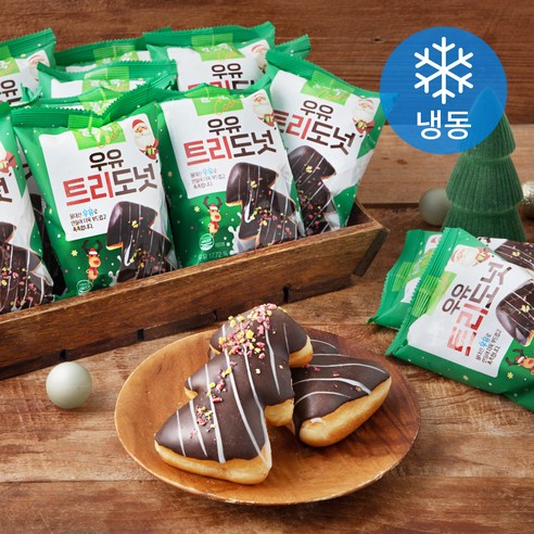 풀스쿡 우유트리 도넛 (냉동), 57g, 30개