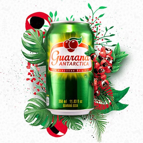 과라나안타르치카 탄산음료 과라나 안타르치카, 120개, 350ml