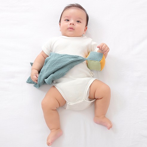 아기 신생아 순면 요루 거즈 손수건 애착 가제 수건