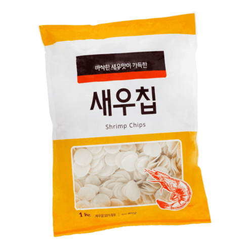 베스트코 새우칩 튀긴 알새우칩 업소용 1kg 코스트코, 1000g, 1개
