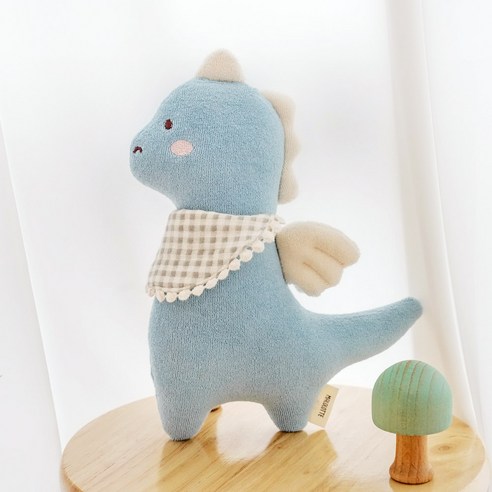 마롤로뜨 용용이 아기 애착인형 미뇽 용띠 신생아 인형, 미뇽(블루)