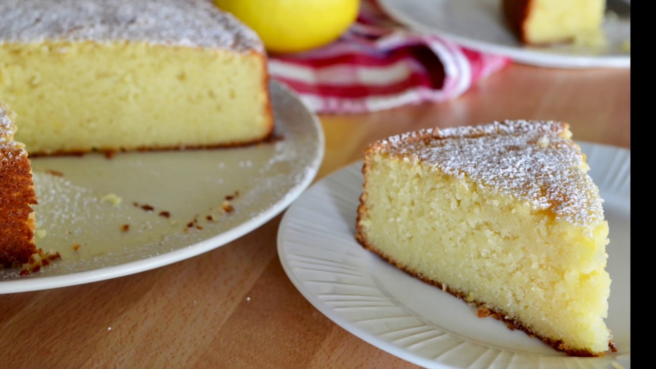 Italian Lemon Cake Recipe with 4 Ingredients | Ready in 25 Minutes Italian Lemon Cake Recipe with 4 Ingredients | Ready in 25 Minutes