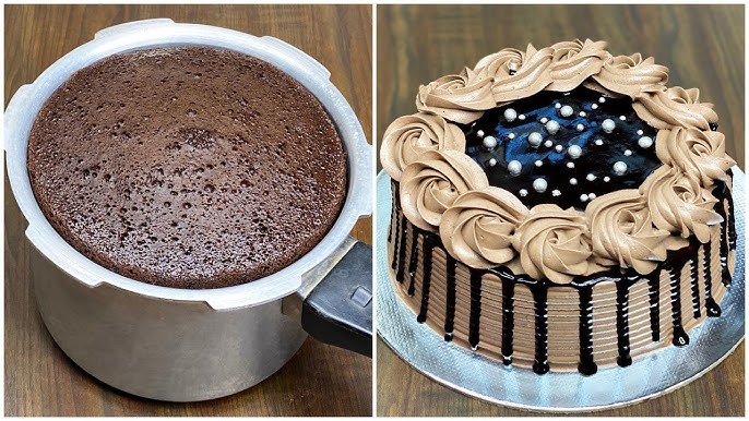 Pressure Cooker Chocolate Cake Recipe | Easy Step-by-Step Cake Without Oven Pressure Cooker Chocolate Cake Recipe | Easy Step-by-Step Cake Without Oven