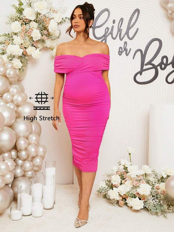 Rasedus roosa baby shower kleit Rasedus roosa baby shower kleit