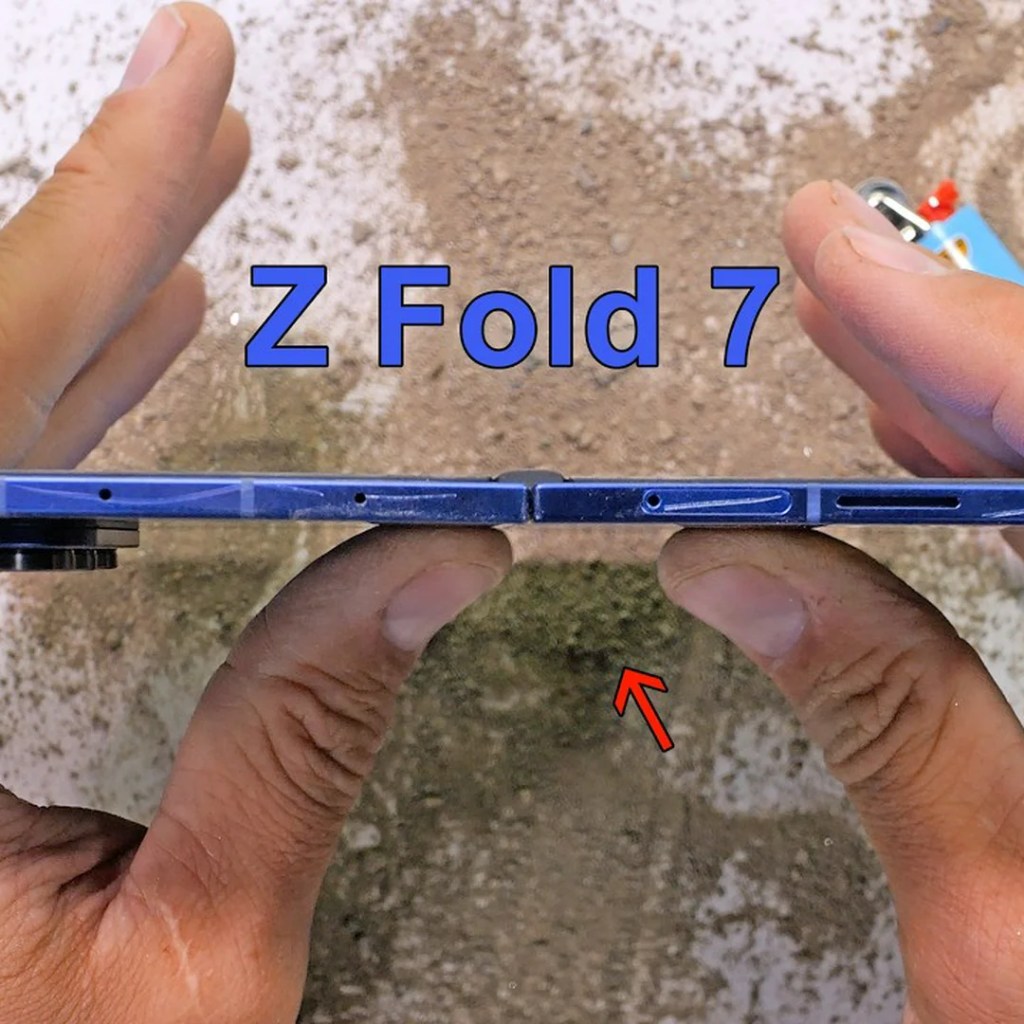Watch: Samsung Galaxy Z fold 7 bus survived one of the most severe stress tests Watch: Samsung Galaxy Z fold 7 bus survived one of the most severe stress tests