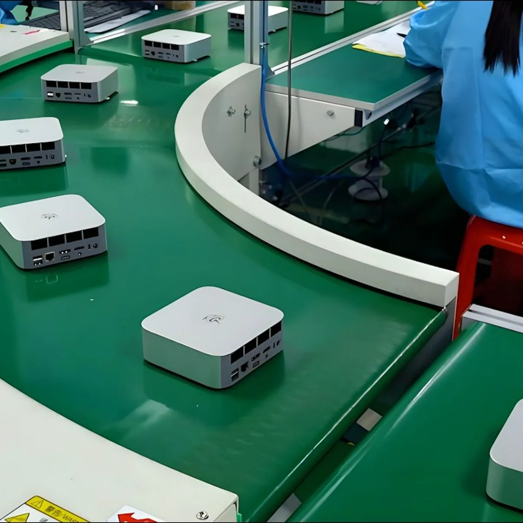This fascinating factory video is being made from raw aluminum to a mini PC to boxing product This fascinating factory video is being made from raw aluminum to a mini PC to boxing product