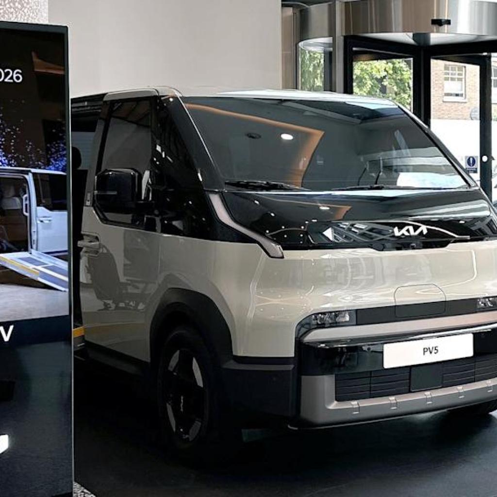 Kia made PV5 wav, a wheelchair-taiyar electric van debut Kia made PV5 wav, a wheelchair-taiyar electric van debut