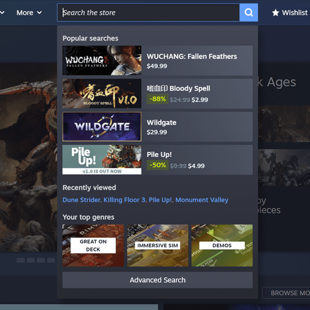 Steam is testing a re -designed storefront that makes it easy to find a game that you like Steam is testing a re -designed storefront that makes it easy to find a game that you like