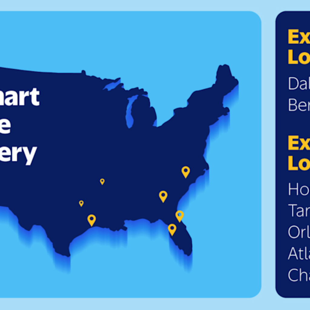 Walmart expands drone delivery in five new cities including Atlanta Walmart expands drone delivery in five new cities including Atlanta