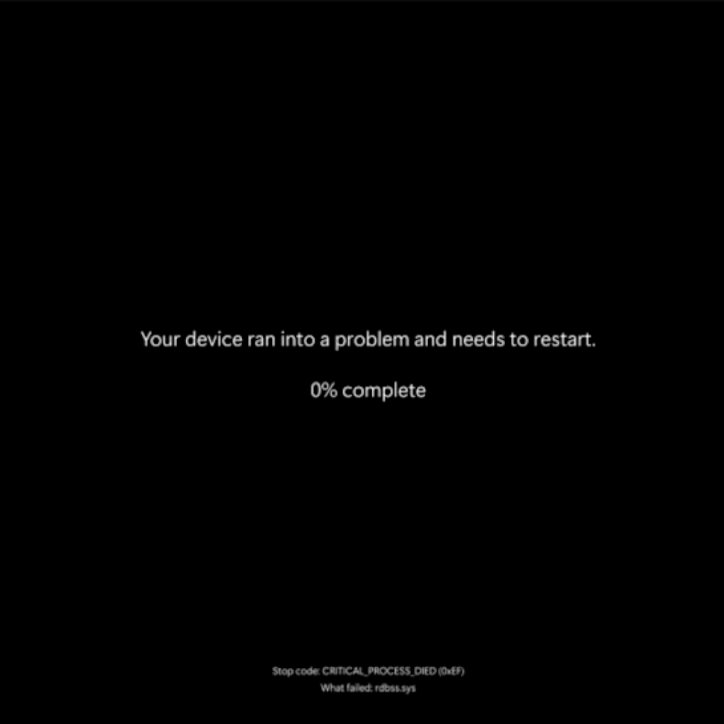 Windows is kicking the blue screen of death for the end of death Windows is kicking the blue screen of death for the end of death