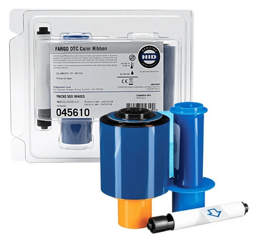 Ribbon  EZ Color YMCKO-K 250 Imp p/ DTC1000 Dual y DTC1250 Dual Fargo
