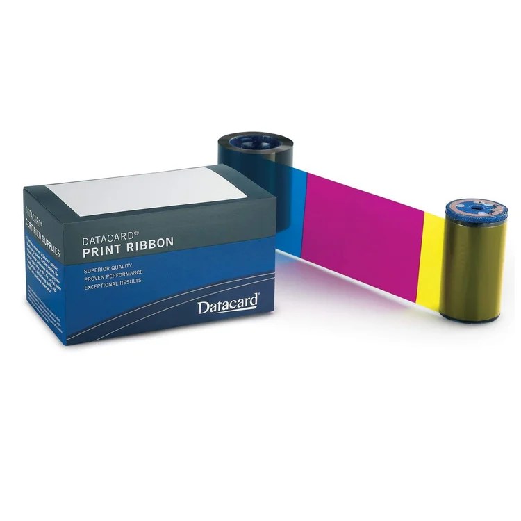 Ribbon Color YMCKT 250 imp p/ CP40 CP60 y CP80 Datacard