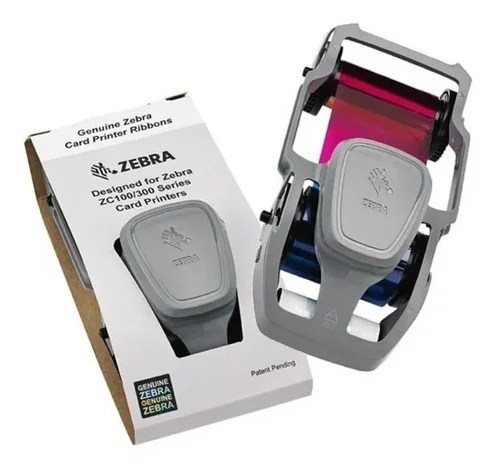 CINTA COLOR 5 PANEL YMCKO de 200 IMAGENES P/ZC300 Y ZC100 ZEBRA