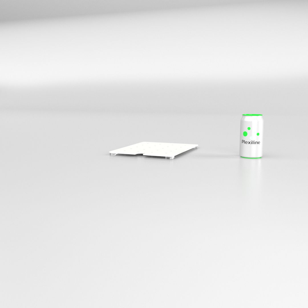 EGOUTTOIR GN 1/2 BLANC