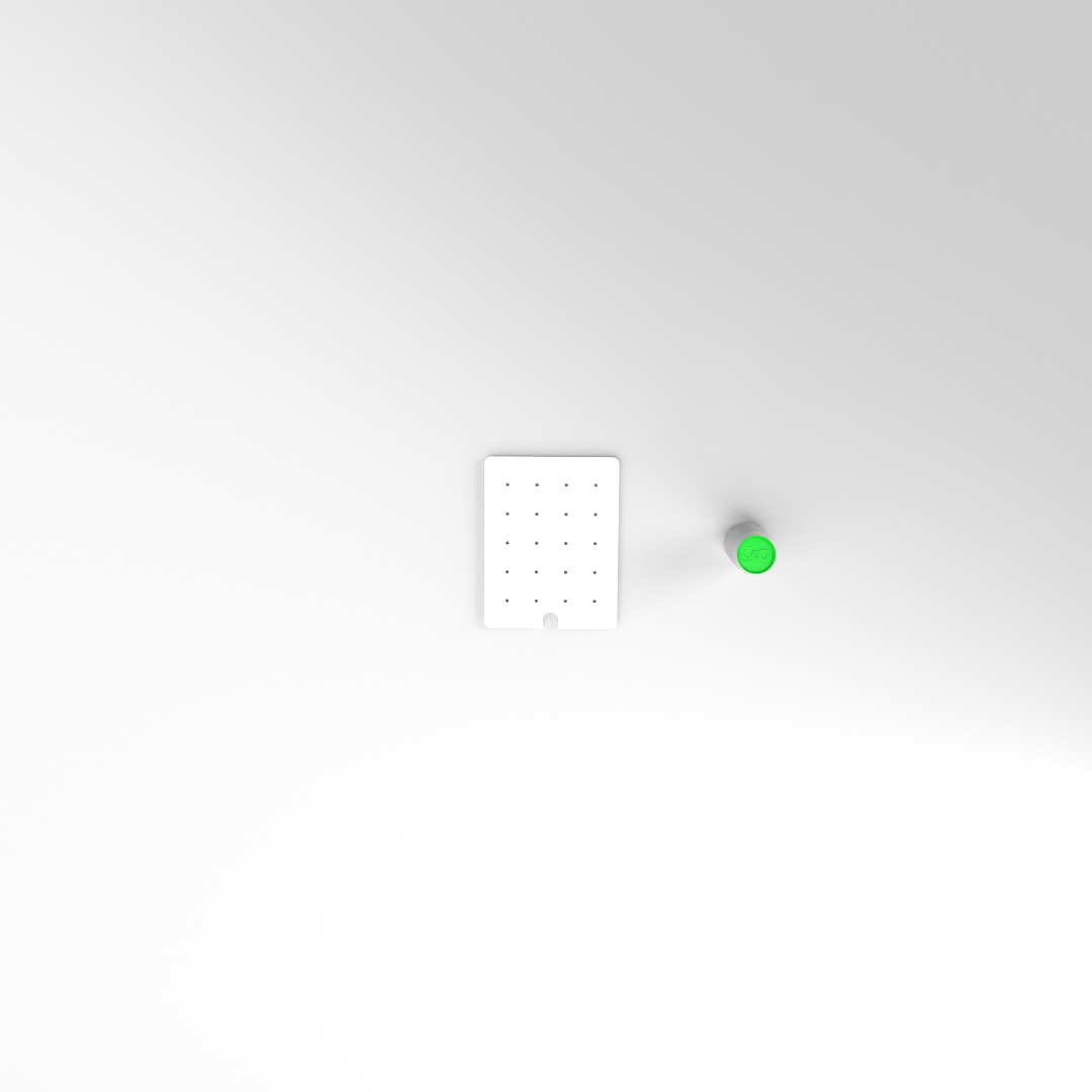 EGOUTTOIR GN 1/2 BLANC