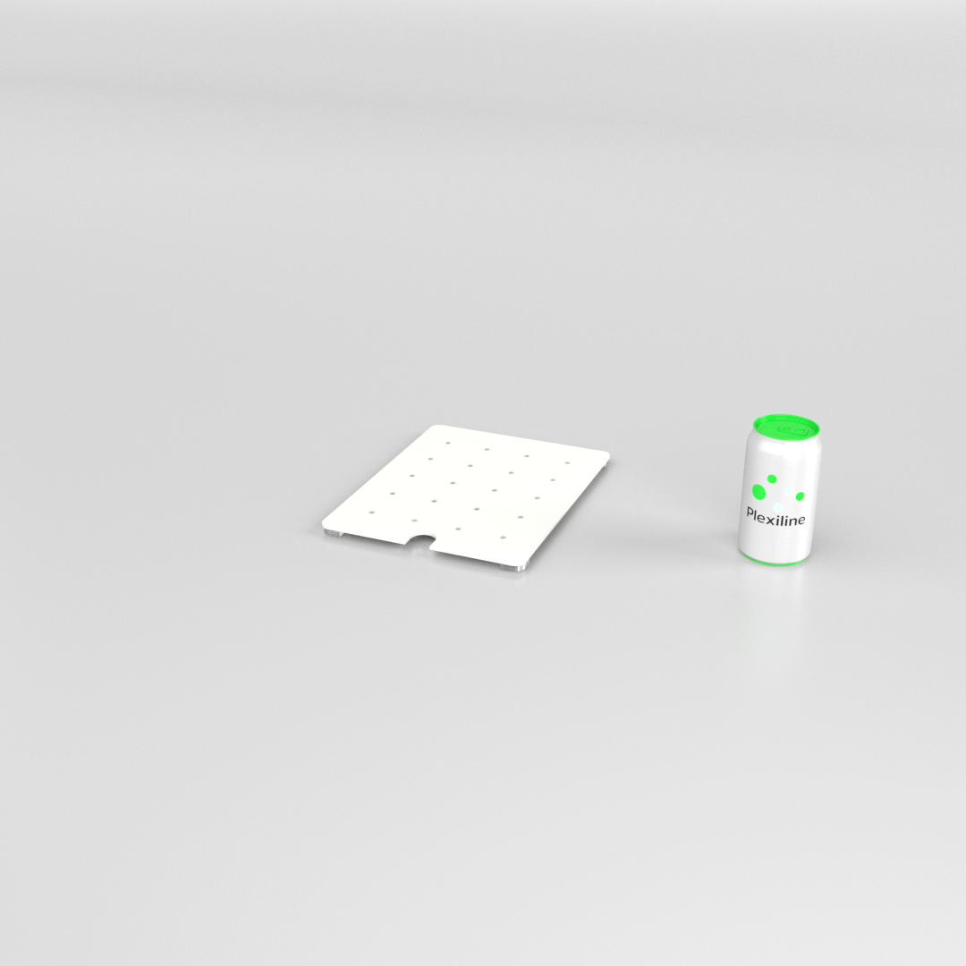 EGOUTTOIR GN 1/2 BLANC