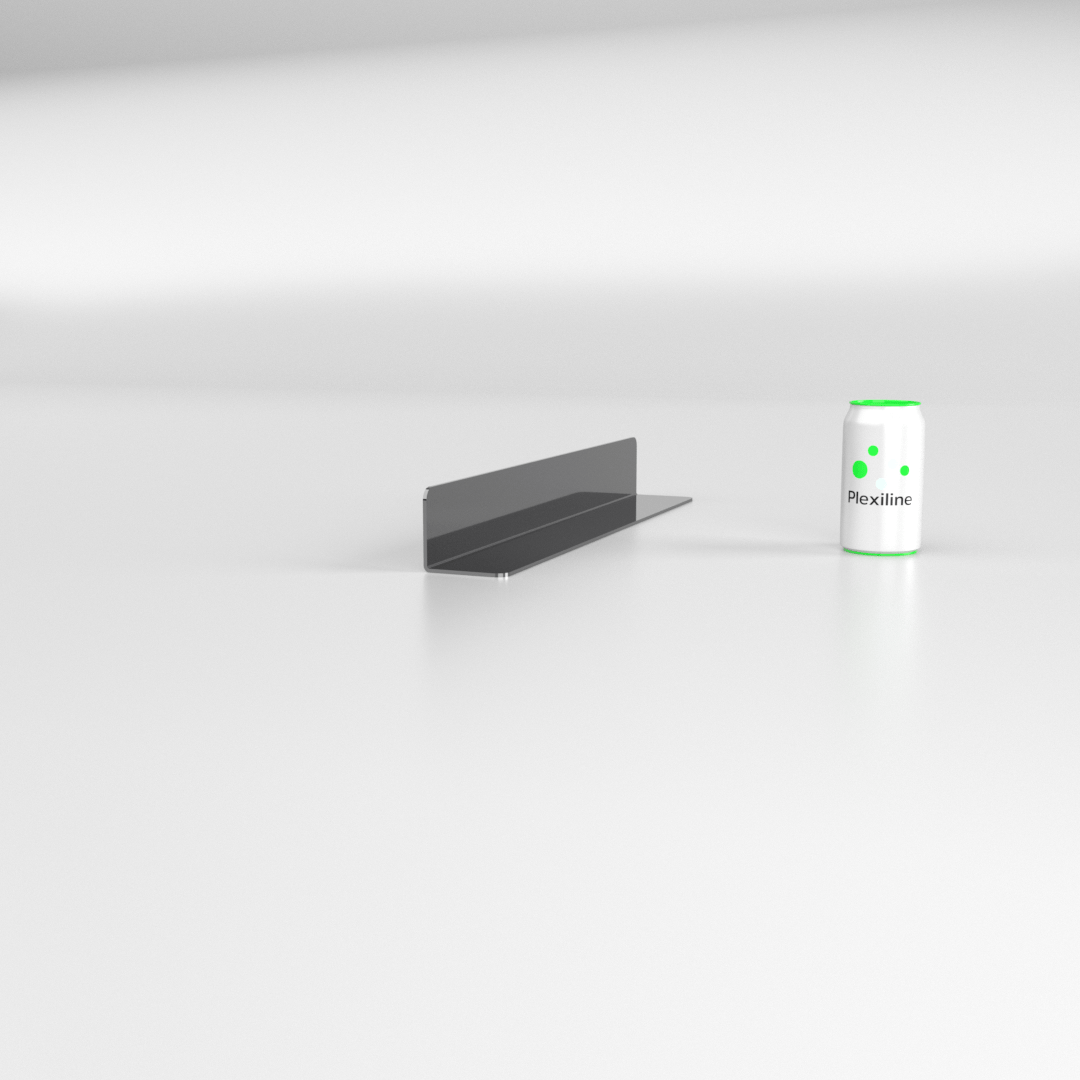 PROFIL L 065 X 065 X 500 X 3 MM NOIR