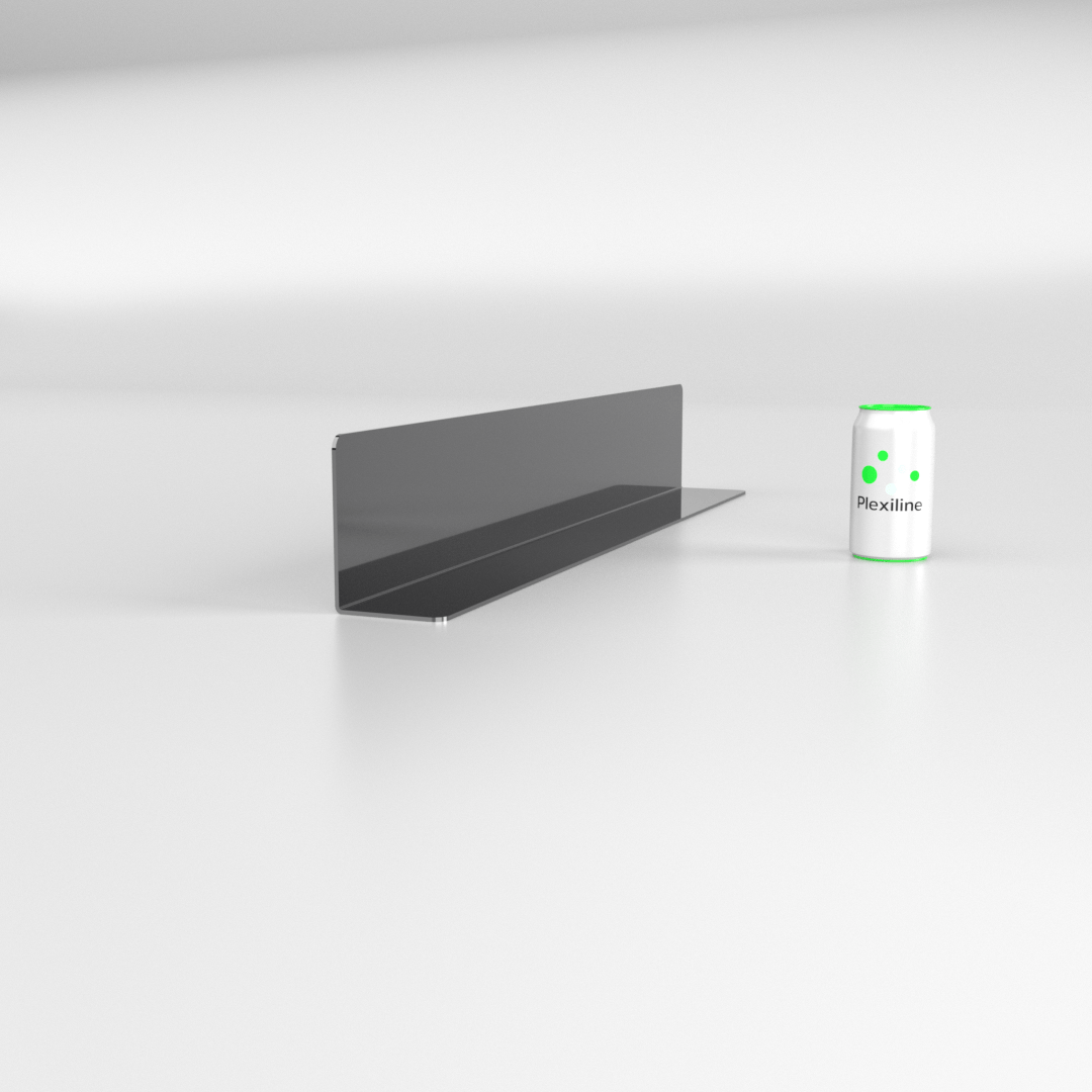 PROFIL L 080 X 120 X 770 X 3 MM NOIR