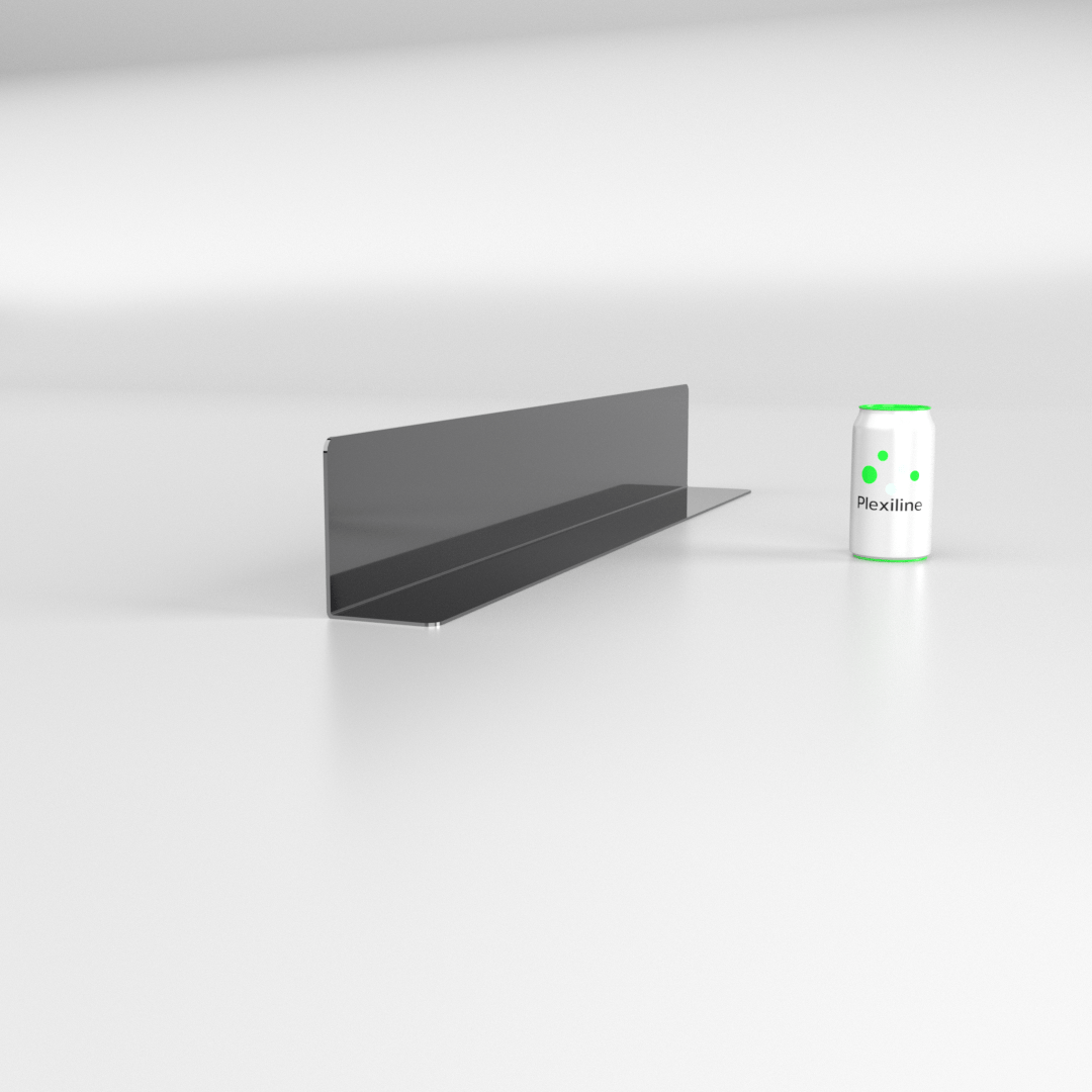 PROFIL L 080 X 120 X 800 X 3 MM NOIR
