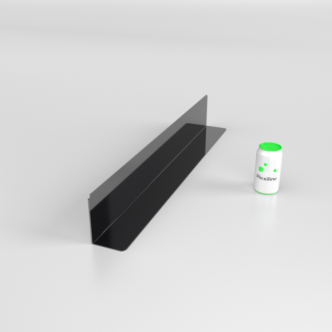 PROFIL L 080 X 120 X 800 X 3 MM NOIR
