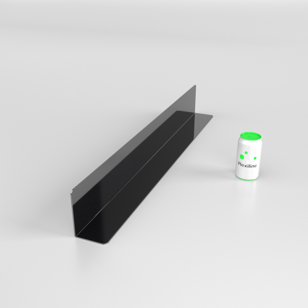 PROFIL L 080 X 120 X 890 X 3 MM NOIR