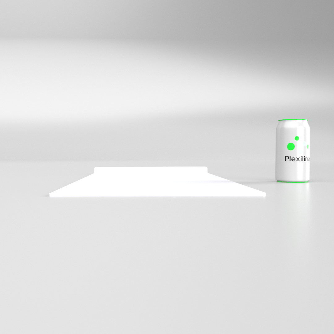 PLAQUE 600 X 300 X 20 MM BLANC SMOKE