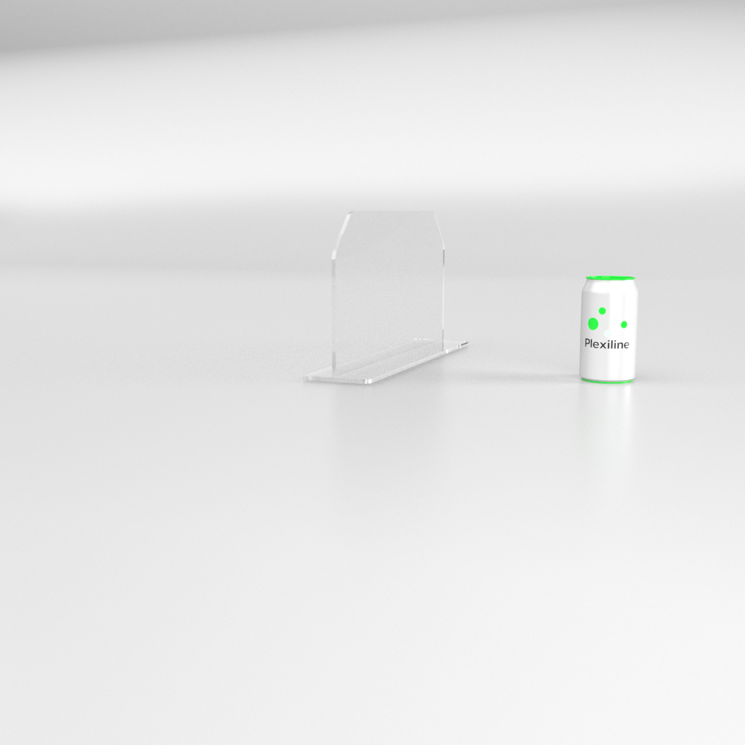 SEPARATION 0400 X 200 MM TRANSPARENT